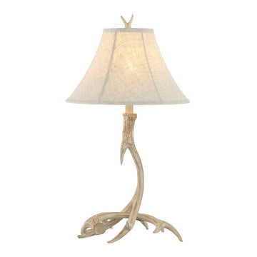 Antler 27.5" Rustic Resin LED Table Lamp - JONATHAN Y